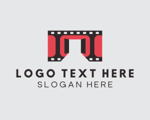 Watch - Film Reel Door Cinema logo design