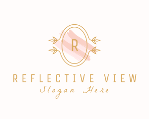 Mirror - Luxury Mirror Watercolor logo design