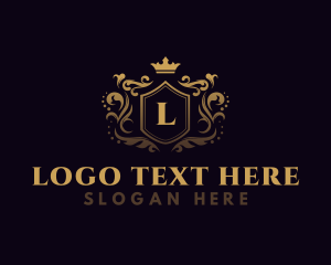 Insignia - Luxury Crown Crest logo design