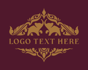 Traditional - Traditional Thailand Elephant logo design