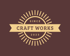Crafting - Craft Creations Shop logo design