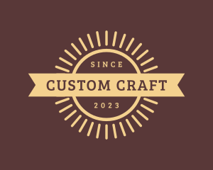 Craft Creations Shop logo design