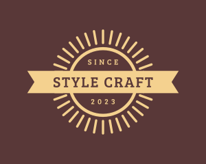 Craft Business Shop logo design