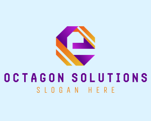 Octagon - Octagon Tech Retail Shop logo design