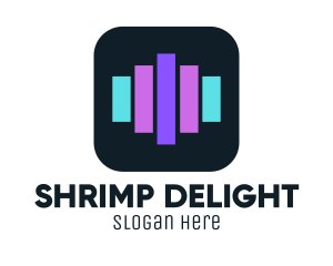Dj - Sound Music App logo design