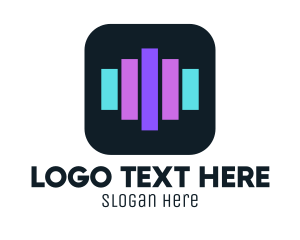 App - Sound Music App logo design