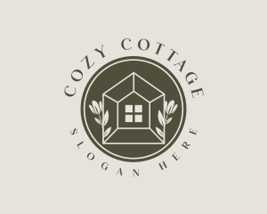 Cottage - Flower Garden House logo design