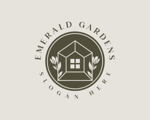 Flower Garden House logo design