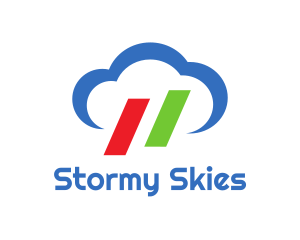Weather - Italy Weather Cloud logo design