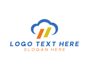 Rain - Weather Cloud Sky logo design