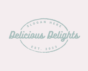 Dainty Pastry Shop logo design