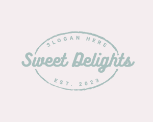 Dainty Pastry Shop logo design