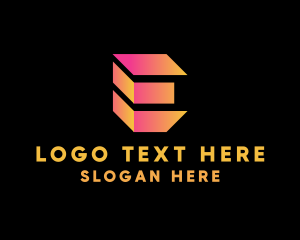 Brand Studio Letter E Logo