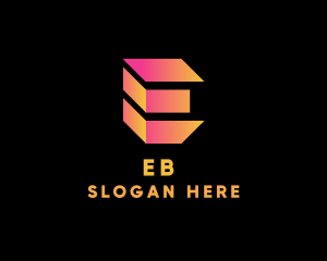 Brand Studio Letter E logo design