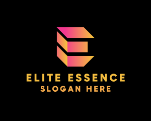 Brand Studio Letter E logo design