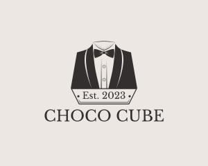 Bow Tie - Tuxedo Bow Tie Lapel logo design