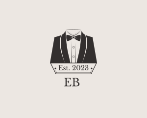 Professional - Tuxedo Bow Tie Lapel logo design