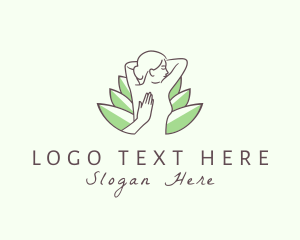 Therapist - Woman Massage Spa logo design