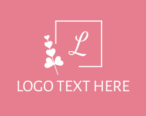 Ecology - Flower Frame Beauty Boutique logo design