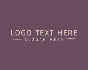 Interior Designer - Luxe Boutique Business logo design