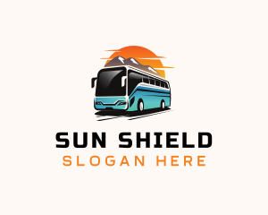 Transportation Bus Vehicle logo design