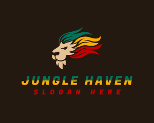 Jamaican Wild Lion logo design