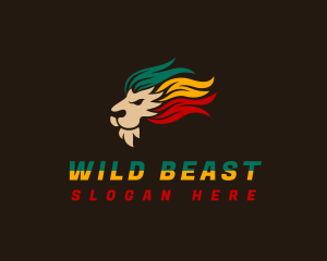 Jamaican Wild Lion logo design