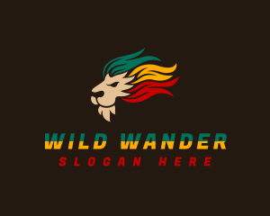 Jamaican Wild Lion logo design