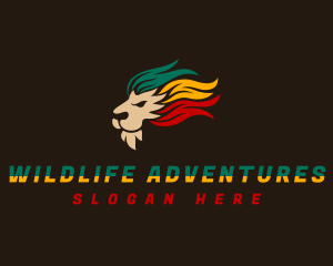 Jamaican Wild Lion logo design