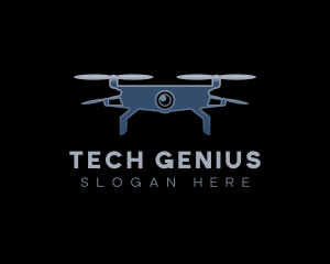 Technologist - Drone Flight Camera logo design