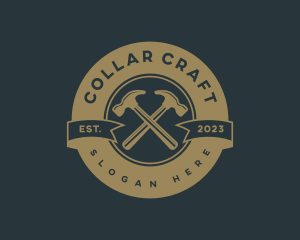 Artisan Hammer Carpentry logo design