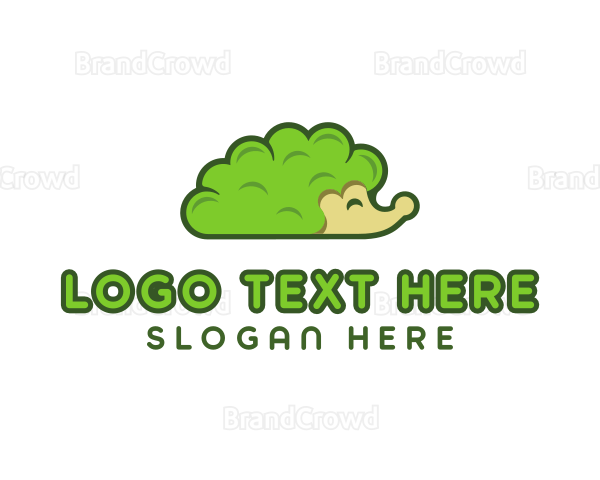 Garden Bush Hedgehog Logo