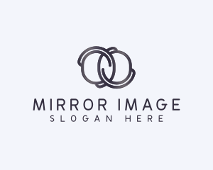 Reflection - Metallic Fashion Boutique logo design