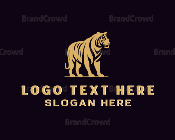 Tiger Wildlife Animal Logo