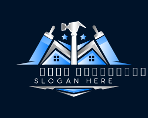 Emblem - Hammer Renovation Construction logo design