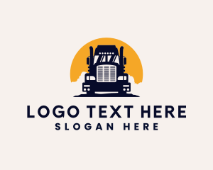 Auto - Express Truck Logistics logo design