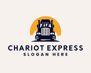  Express Truck Logistics logo design