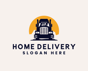  Express Truck Logistics logo design