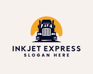  Express Truck Logistics logo design