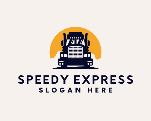  Express Truck Logistics logo design