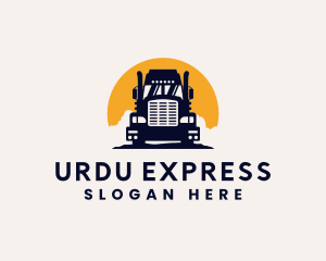  Express Truck Logistics logo design