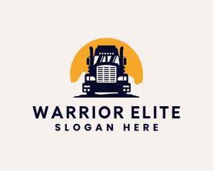 Removalist - Express Truck Logistics logo design