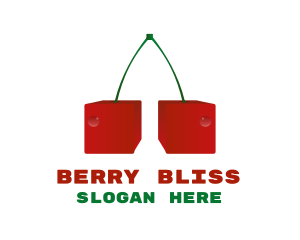 Sweet Cherry Cubes logo design