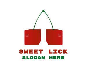 Sweet Cherry Cubes logo design