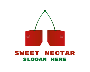 Sweet Cherry Cubes logo design