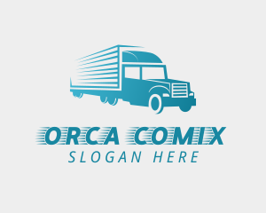 Cargo - Logistic Truck Express logo design