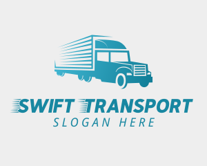 Logistic - Logistic Truck Express logo design