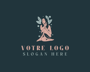 Nude - Nude Woman Spa logo design