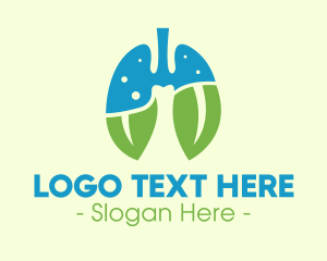 Fresh Breath Lungs logo design