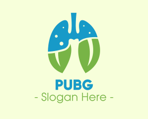 Herbal - Fresh Breath Lungs logo design